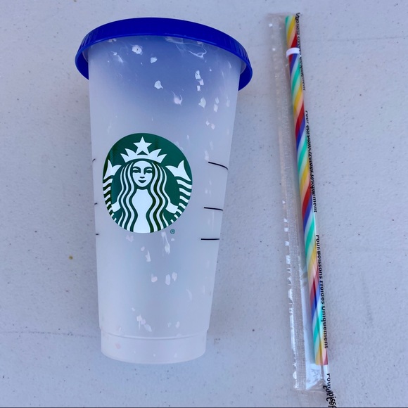 Starbucks Other - Starbucks confetti color changing cup!